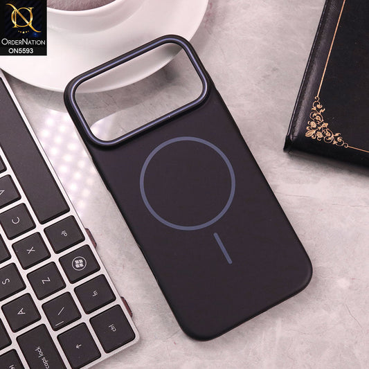 iPhone 17 Pro Max Cover - Black -  Trendy Magsafe Magnetic Hard Shell Case