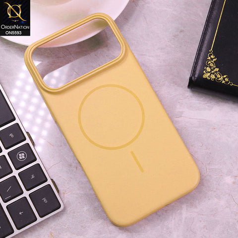 iPhone 17 Pro Max Cover - Orange -  Trendy Magsafe Magnetic Hard Shell Case