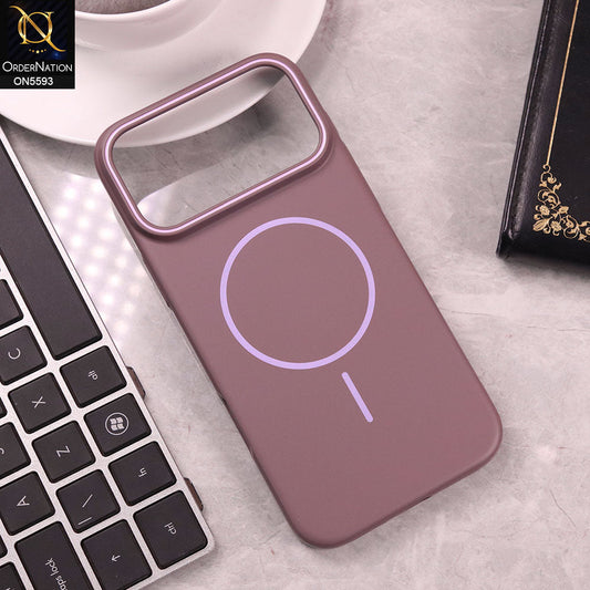 iPhone 17 Pro Max Cover - Purple -  Trendy Magsafe Magnetic Hard Shell Case