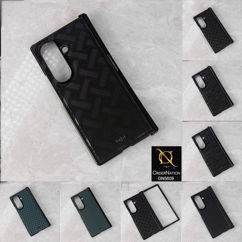 Samsung Galaxy Z Fold 7 Cover - Design7 -  New Kajsa High Quality PU Leather Unique Designs Case