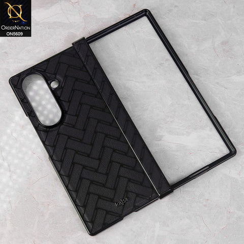 Samsung Galaxy Z Fold 7 Cover - Design1 -  New Kajsa High Quality PU Leather Unique Designs Case