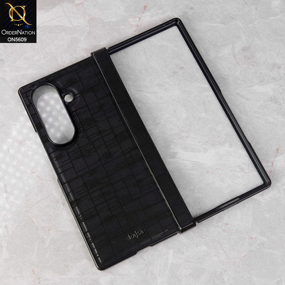 Samsung Galaxy Z Fold 7 Cover - Design5 -  New Kajsa High Quality PU Leather Unique Designs Case