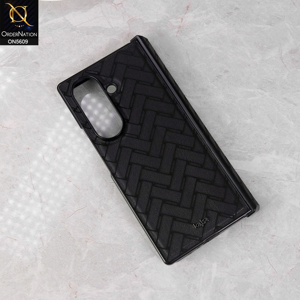 Samsung Galaxy Z Fold 7 Cover - Design1 -  New Kajsa High Quality PU Leather Unique Designs Case