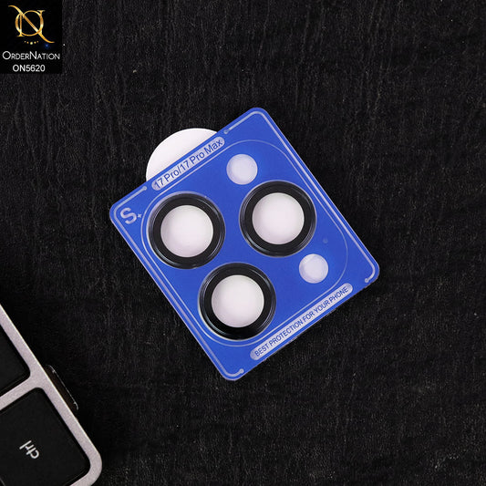 iPhone 17 Pro Max Camera Protector - Black -LITO New High Quality S Plus Camera Lense Protector