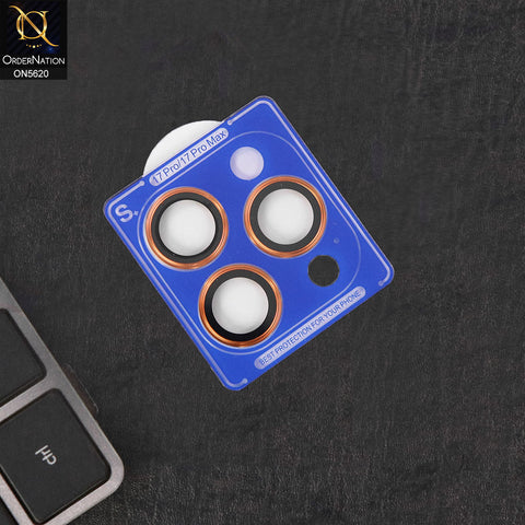 iPhone 17 Pro Camera Protector - Ornage -LITO New High Quality S Plus Camera Lense Protector