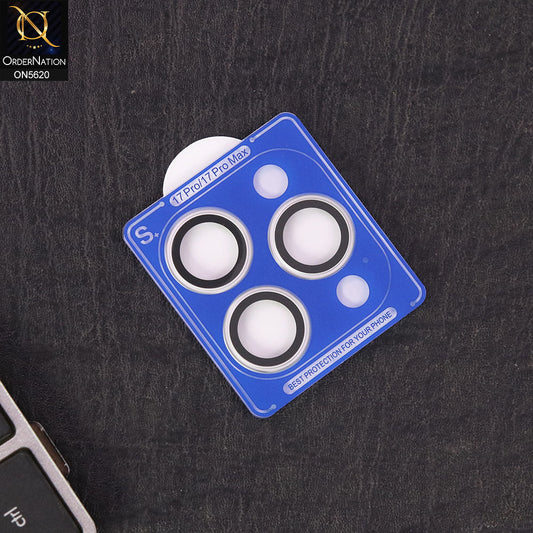 iPhone 17 Pro Max Camera Protector - Silver -LITO New High Quality S Plus Camera Lense Protector