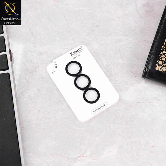 Samsung Galaxy Z Fold 7 Camera Protector - Black -New Xsmart Full Camera Ccoverage Lense