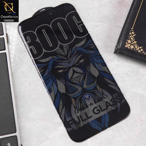 iPhone 17 Pro Max Protector - Black  -LITO New Premium 300cc Super Large Arc Privacy Tempered Glass