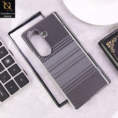 Samsung Galaxy Z Fold 7 Cover - Black - Luxury HQ Privacy Magnetic Matel Frame Dual Side Tempered Glass Case