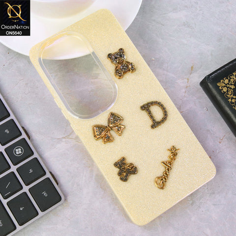 Vivo iQOO Z9s Cover - Skin - New Trendy 3D Bow And Rhinestone Glitter Case