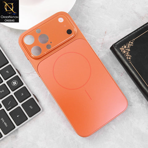 iPhone 13 Pro Max Converter Cover - Orange - Transfer your Phone Looks into iPhone 17 Pro Max