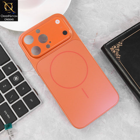 iPhone 15 Pro Max Converter Cover - Orange - Transfer your Phone Looks into iPhone 17 Pro Max