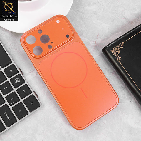 iPhone 16 Pro Max Converter Cover - Orange - Transfer your Phone Looks into iPhone 17 Pro Max