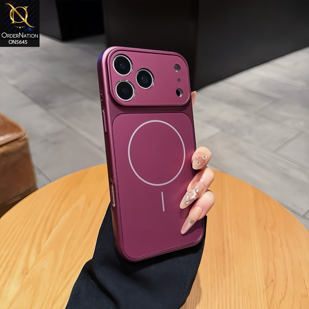 iPhone 17 Pro Max Cover - Wine Red - Transfer your Phone Looks into iPhone 17 Pro Max