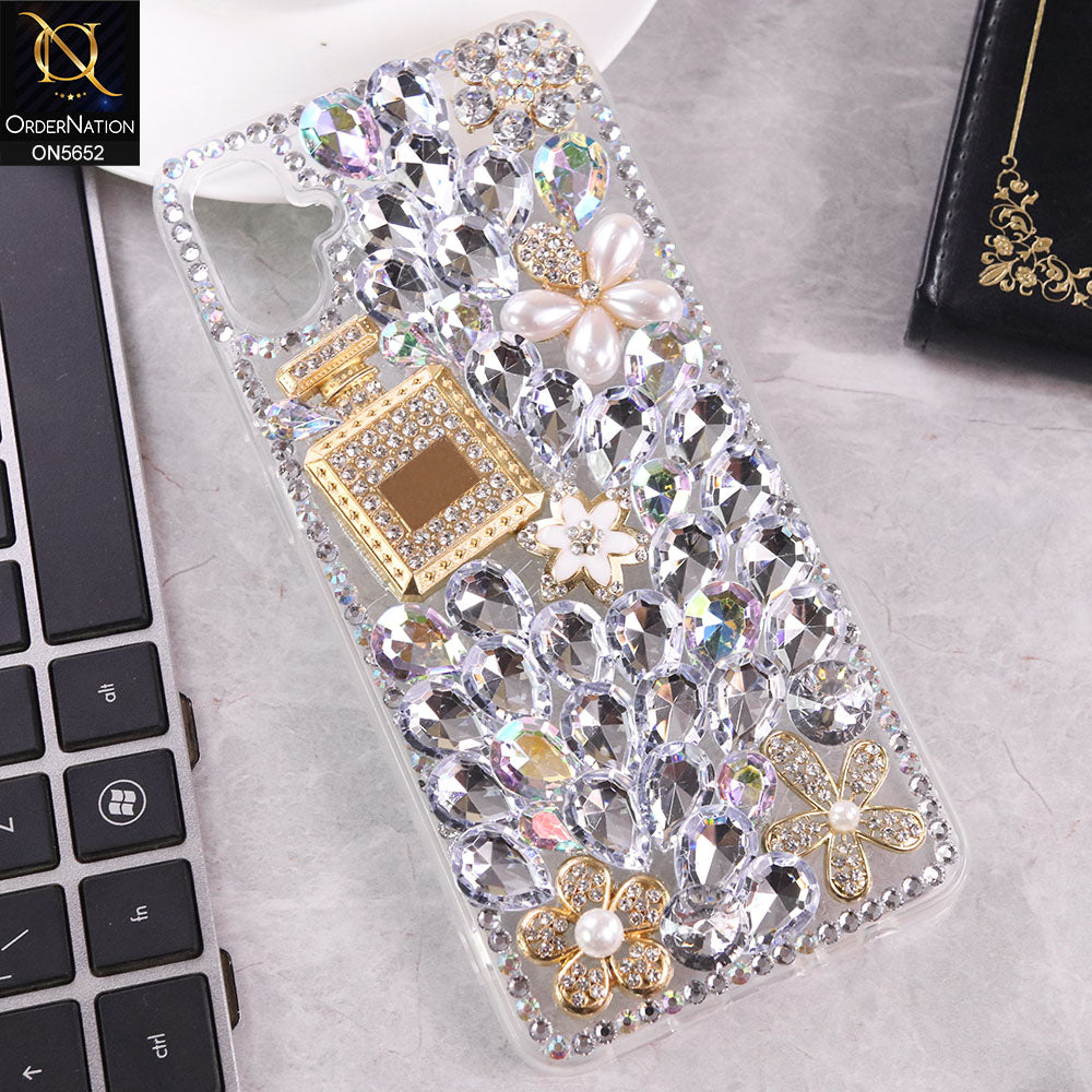 Samsung Galaxy A05 Cover - Design1 -  New Luxurious 3D Bling RhineStone Case