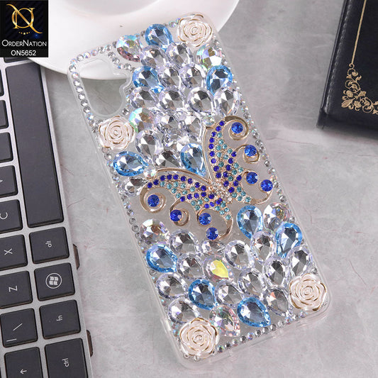Samsung Galaxy A05 Cover - Design2 -  New Luxurious 3D Bling RhineStone Case