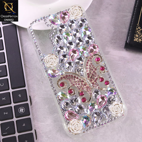 Samsung Galaxy A34 5G Cover - Design3 -  New Luxurious 3D Bling RhineStone Case