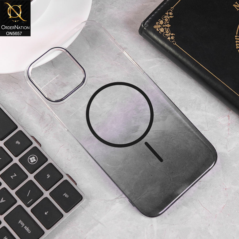 iPhone 16 Pro Max Cover - Black -  New Eouro Two Shade High Quality Clear Case
