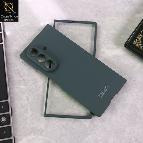 Samsung Galaxy Z Fold 7 Cover - Green - New Premium Quality Pc Slim  Shell Case Designed By GKK