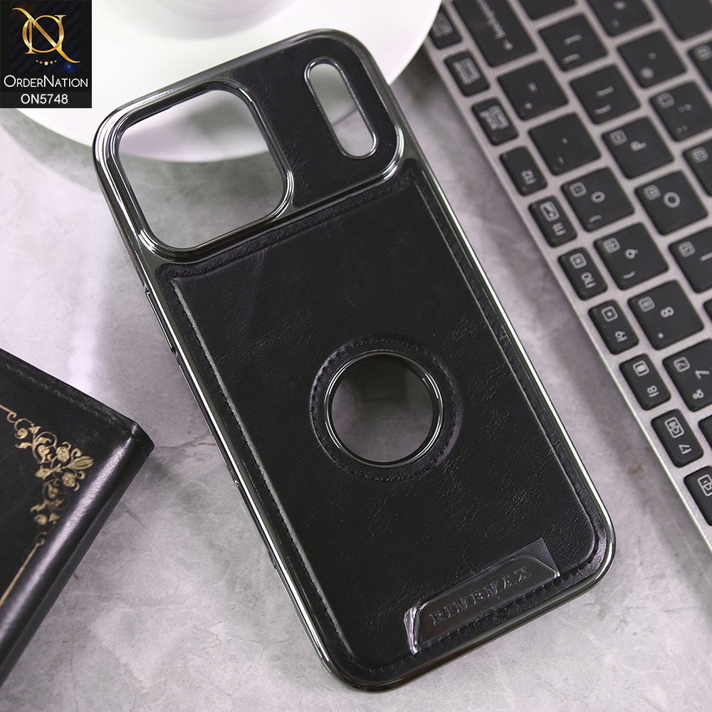 iPhone 17 Pro Max Cover - Black - New Premium RimbMax High Quality Leather  Case