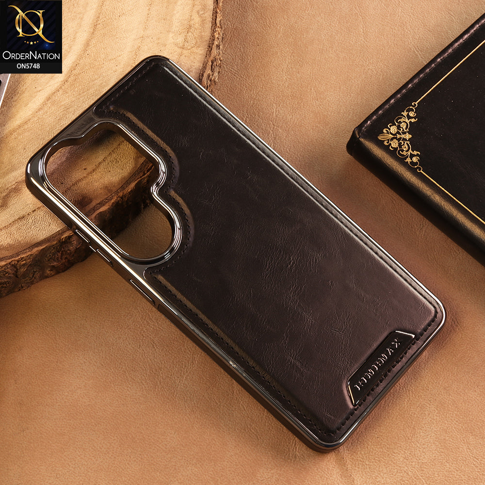 Samsung Galaxy S26 Ultra Cover -  Black - New Premium RimbMax High Quality Leather  Case