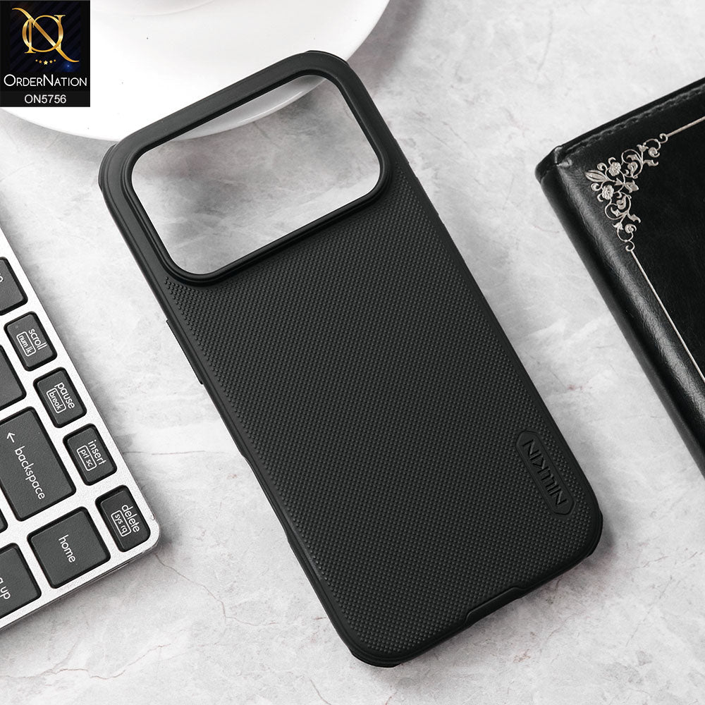 iPhone 17 Pro Cover - Black - New NILLIKIN Premium Tpu Soft Textured Case