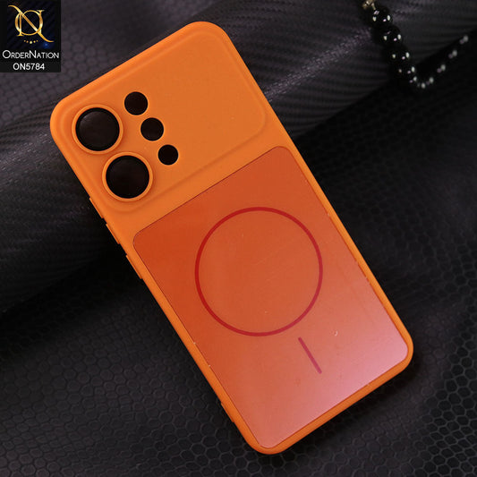 Oppo Reno 14 Cover - Orange -  New C-Case Premium Quality Tpu iPhone 17 Pro Max Looka  Like With Camera Protection