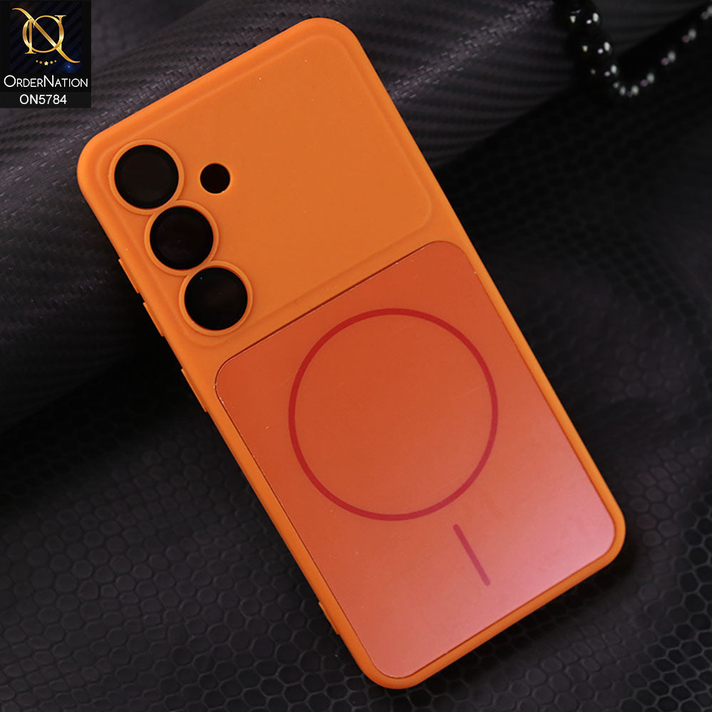 Samsung Galaxy A17 Cover - Orange -  New C-Case Premium Quality Tpu iPhone 17 Pro Max Looka  Like With Camera Protection