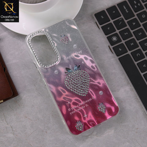 Samsung Galaxy A54 Cover - Design 1 -  3D Shinny Case With Camera Protection Soft Border Case
