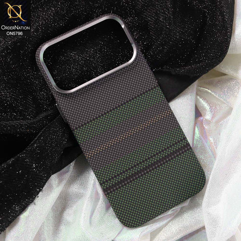 iPhone 17 Pro Max Cover - Design2 - New Classic Slim Profile Carbon Fiber Texture Premium Case