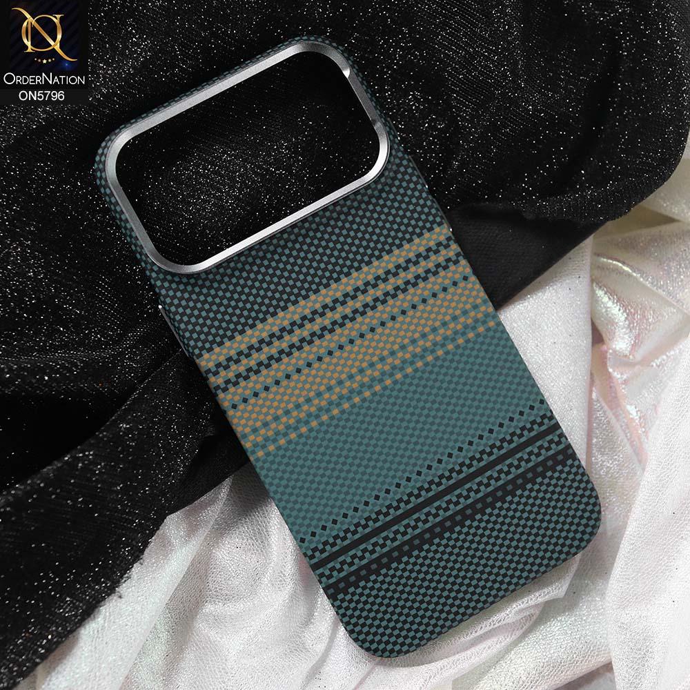 iPhone 17 Pro Max Cover - Design3 - New Classic Slim Profile Carbon Fiber Texture Premium Case