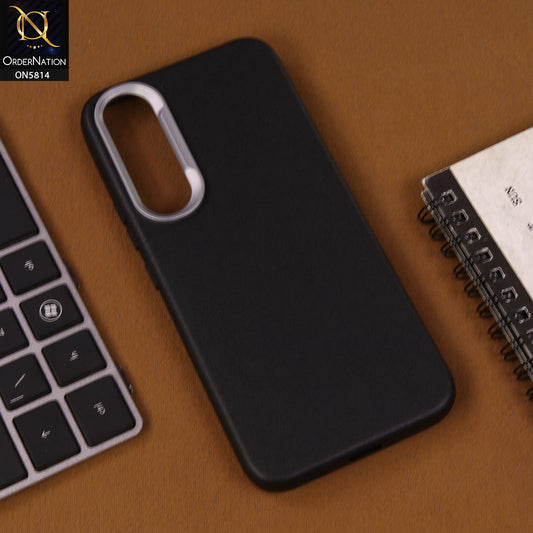 Vivo V70 FE Cover - Black - New Premium Soft TPU Leather Texture Slim Case