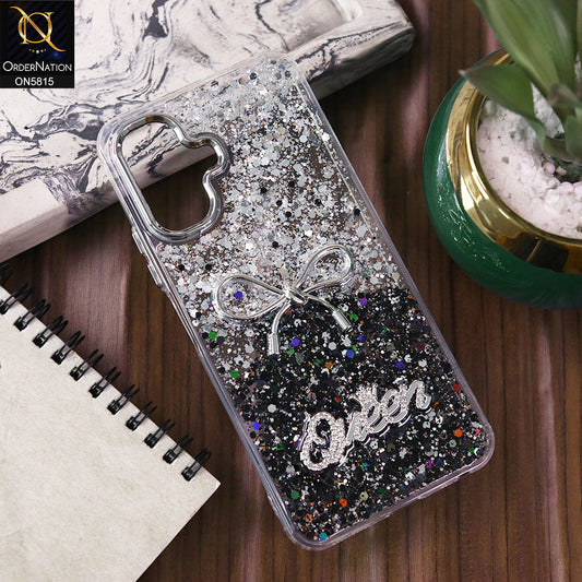 Infinix Smart 10  Cover - Design3 -  Spiffy Dual Colour Queen Fine Quality Glitter Case (Glitter Doesn’t Move)