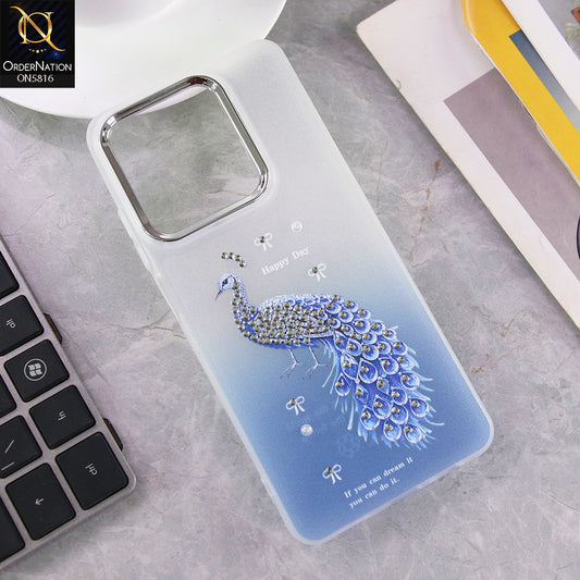 Oppo A3x 5G Cover - Design2 - New Premium Beautiful Glitter Colours Tpu Protective Phone Case