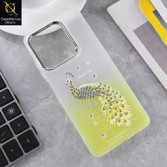 Oppo A3 4G Cover - Design3 - New Premium Beautiful Glitter Colours Tpu Protective Phone Case
