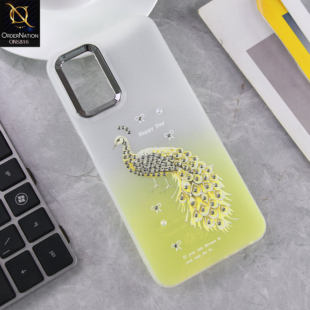 Oppo A54 4G Cover - Design3 - New Premium Beautiful Glitter Colours Tpu Protective Phone Case
