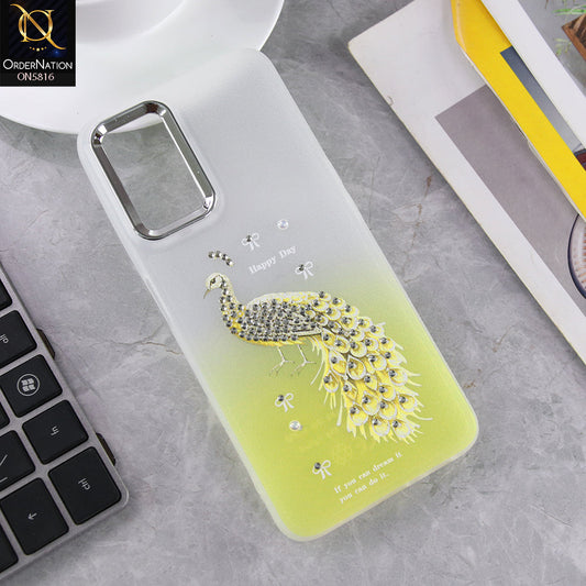 Oppo A76 Cover - Design3 - New Premium Beautiful Glitter Colours Tpu Protective Phone Case