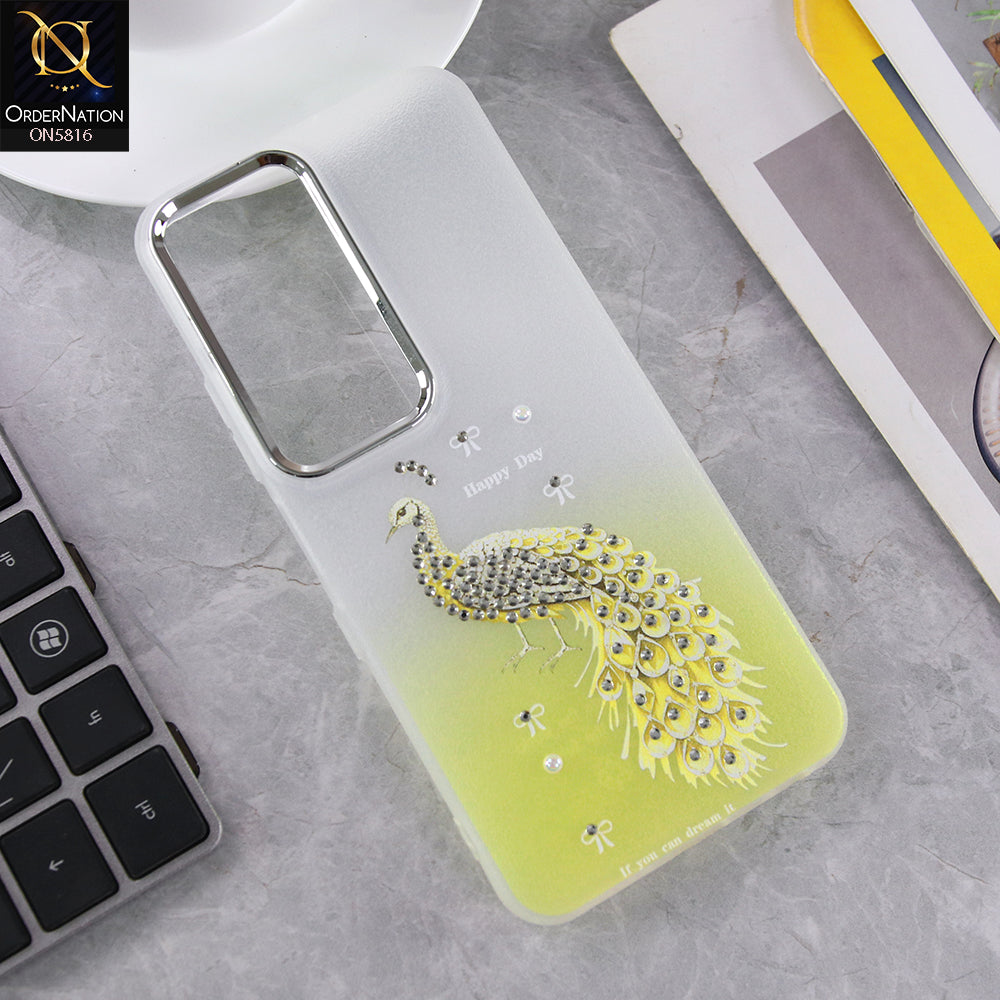 Infinix Hot 60i 4G Cover - Design3 - New Premium Beautiful Glitter Colours Tpu Protective Phone Case