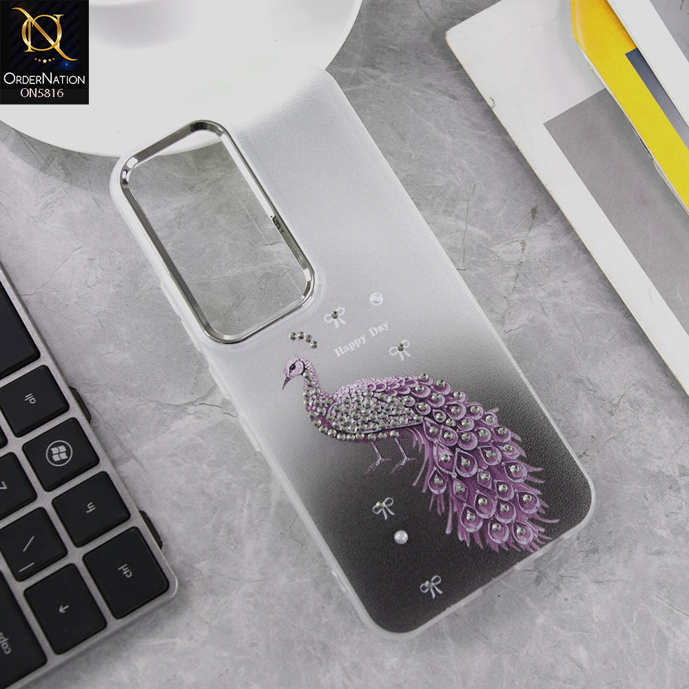 Infinix Hot 60 Pro Cover - Design1 - New Premium Beautiful Glitter Colours Tpu Protective Phone Case