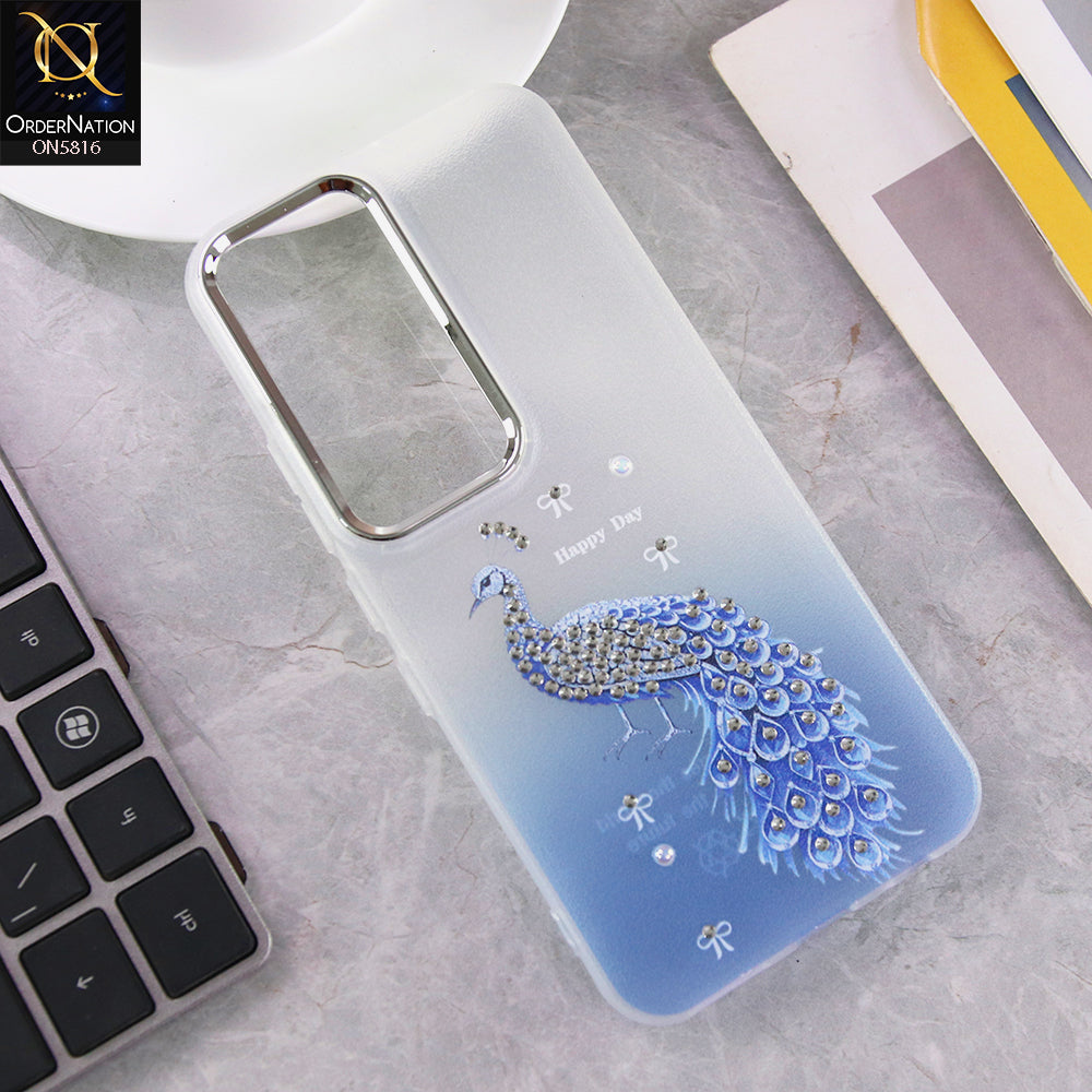 Infinix Hot 60 Pro Cover - Design2 - New Premium Beautiful Glitter Colours Tpu Protective Phone Case