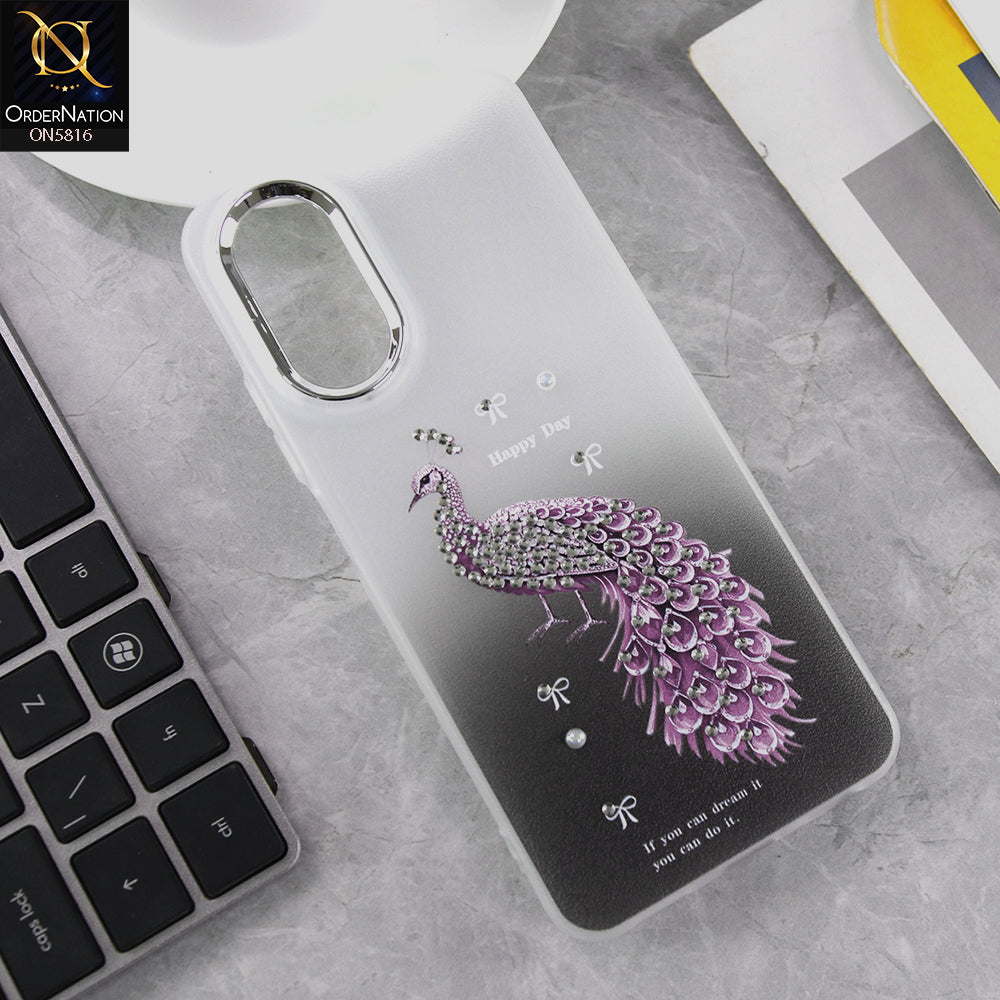 Oppo A18 Cover - Design1 - New Premium Beautiful Glitter Colours Tpu Protective Phone Case