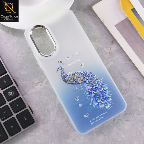Oppo A18 Cover - Design2 - New Premium Beautiful Glitter Colours Tpu Protective Phone Case