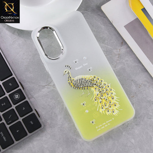 Oppo A18 Cover - Design3 - New Premium Beautiful Glitter Colours Tpu Protective Phone Case
