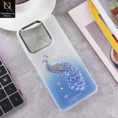 Realme C63 Cover - Design2 - New Premium Beautiful Glitter Colours Tpu Protective Phone Case