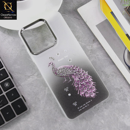 Realme C51 Cover - Design1 - New Premium Beautiful Glitter Colours Tpu Protective Phone Case