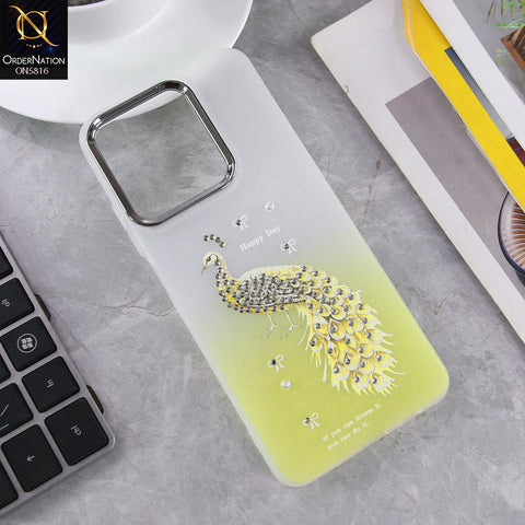 Realme C51 Cover - Design3 - New Premium Beautiful Glitter Colours Tpu Protective Phone Case