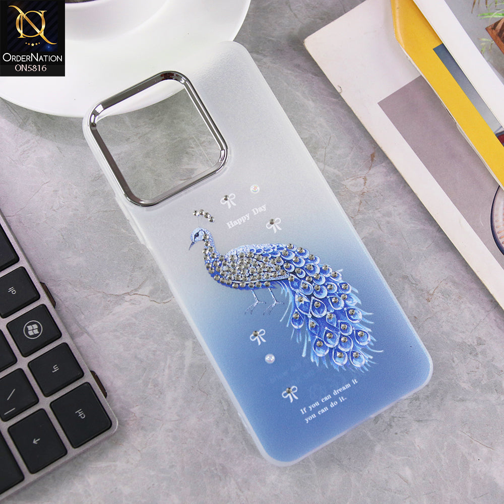 Realme Note 70T Cover - Design2 - New Premium Beautiful Glitter Colours Tpu Protective Phone Case