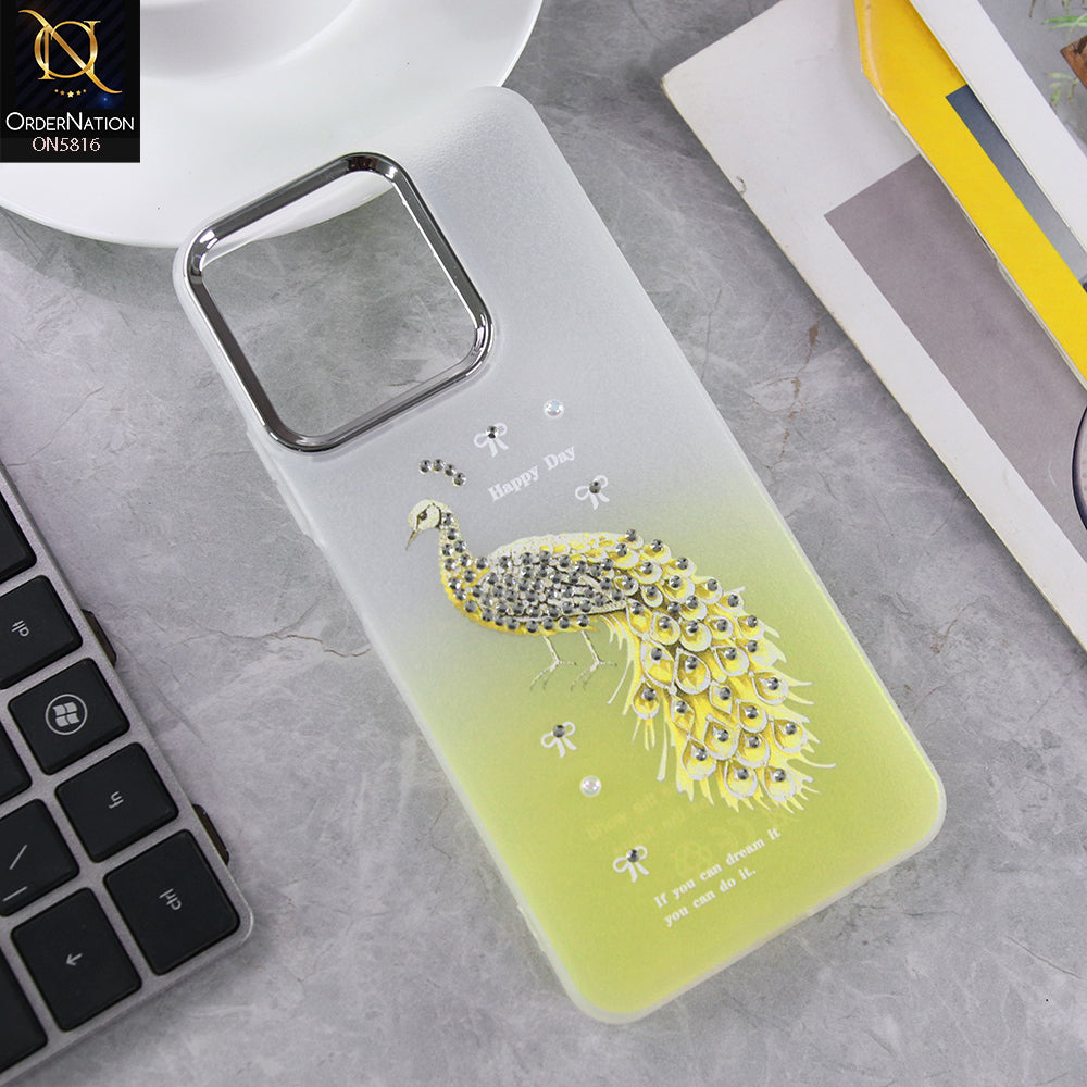 Realme Note 70 Cover - Design3 - New Premium Beautiful Glitter Colours Tpu Protective Phone Case