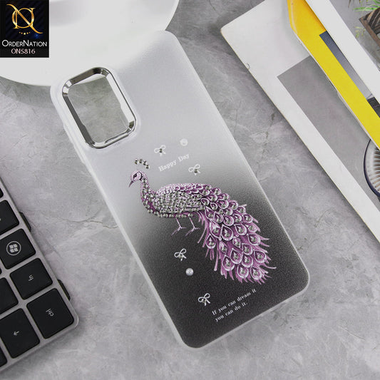 Samsung Galaxy A12 Cover - Design1 - New Premium Beautiful Glitter Colours Tpu Protective Phone Case