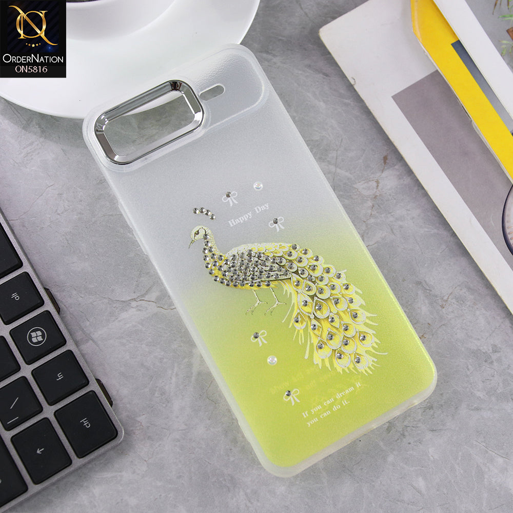 Infinix Smart 10 Plus Cover - Design3 - New Premium Beautiful Glitter Colours Tpu Protective Phone Case